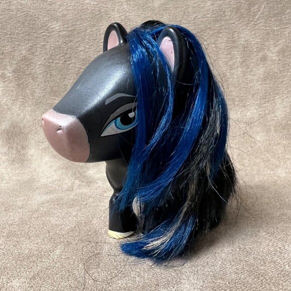 bratz Other - Bratz Ponyz SASHAY - Black Baby Pony 4" Figure Doll 2005